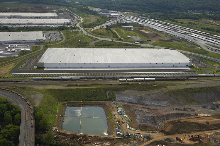 Lehigh Valley Industrial Park site development