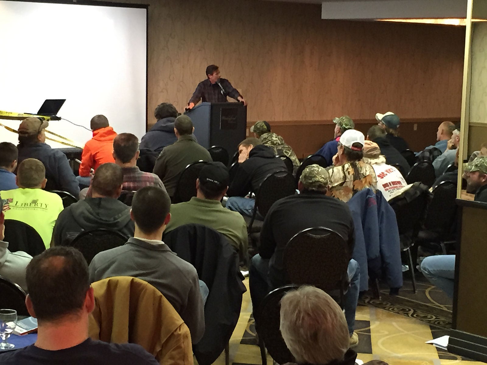 Liberty Excavators safety training session